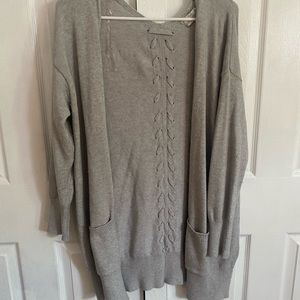 Poot Apparel Grey Cárdigan